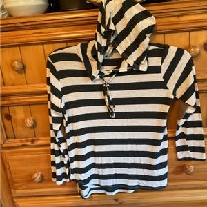 Hooded long sleeve shirt pomelo